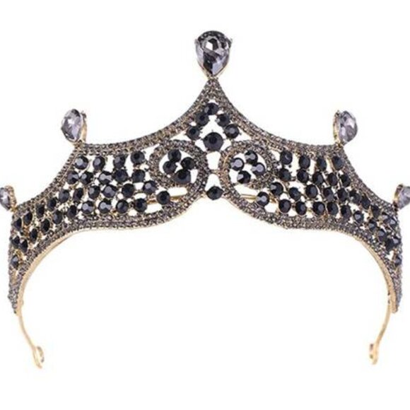 Set of 4 New Crystal Tiaras - Picture 2 of 8